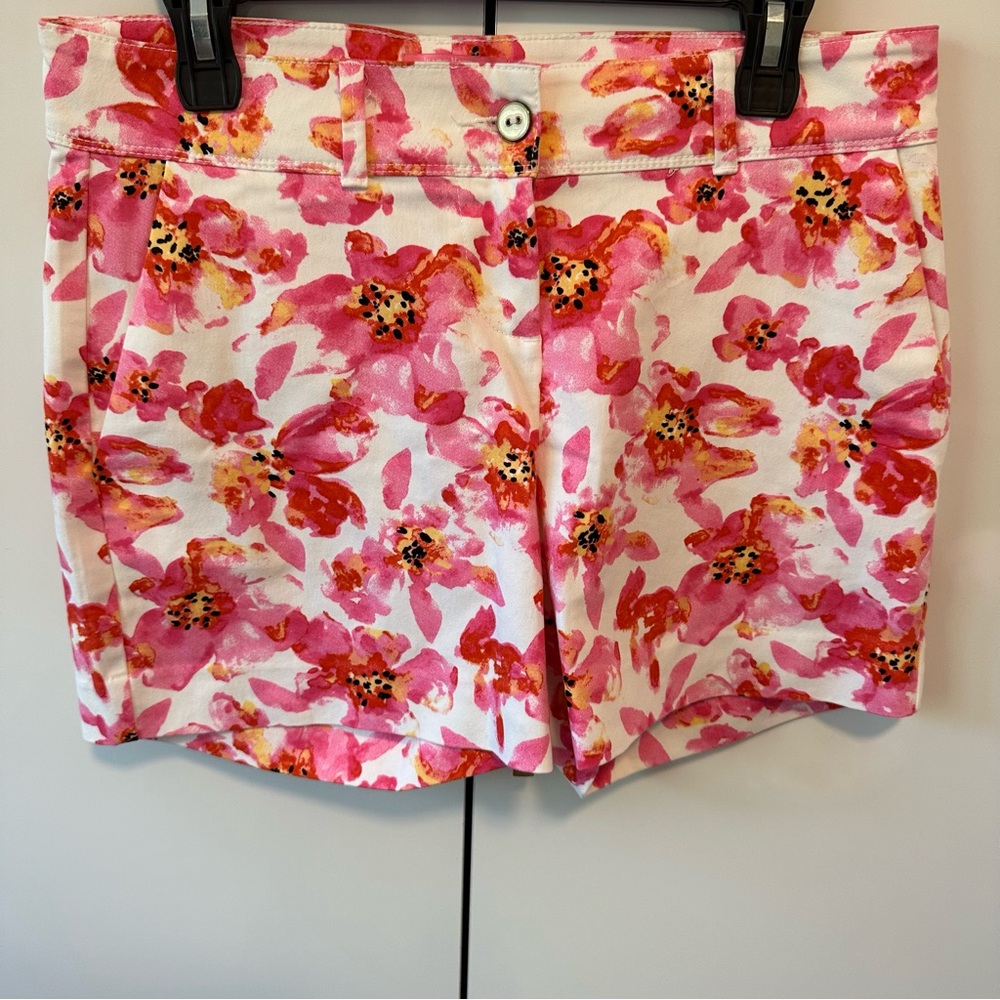Issac Mizrahi floral shorts